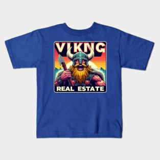 Viking Realtor V3 - VIKNG REAL ESTATE Kids T-Shirt